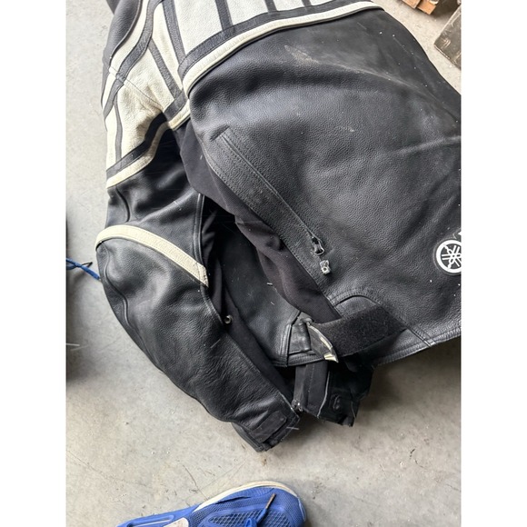 Joe Rocket Yamaha Leather Motorcycle Jacket Size 44 Racing Dunlop Ohlins - Picture 8 of 8